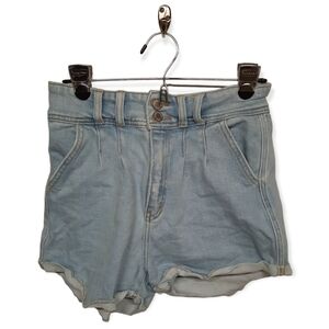 Kancan Mom Fit Jean Shorts Womens Size 27 Blue